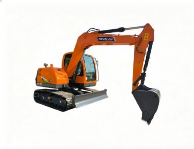 DEVELON DX75 Crawler Mini Excavator with 7.5Ton Operating Weight for Sale 