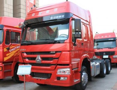 HOWO high cabin double deck 6X4 380HP Tractor Truck