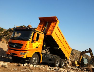 Mercedes Benz Technology Beiben V3 6X4 Dump Truck for Sale 