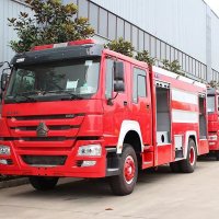 Compressed Air Foam Fire Truck for Sale High-Performance Firefighting Vehicle (9)