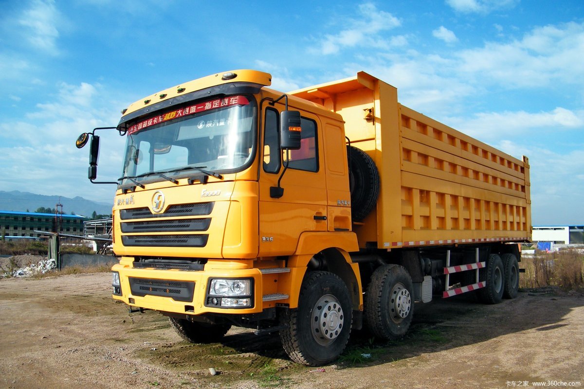 SHACMAN F3000 8x4 Dump Truck 20cbm 336HP for Algeria