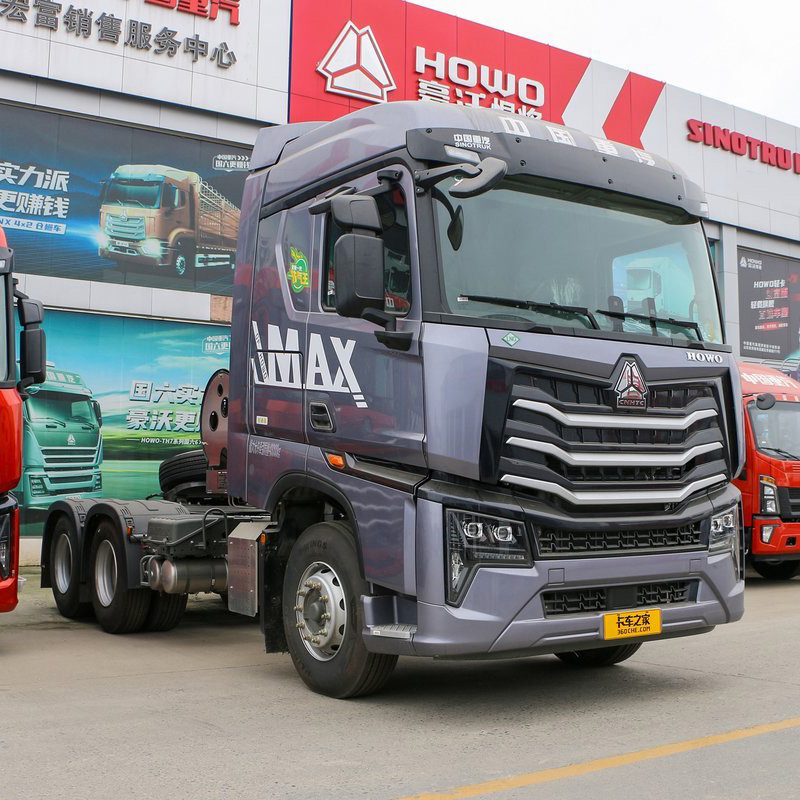 HOWO Max 480hp 6x4 10Wheels LNG TRACTOR TRUCK