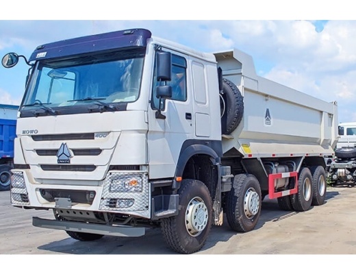 HOWO 8x4 U-shape 23cbm Dump Truck for Algeria