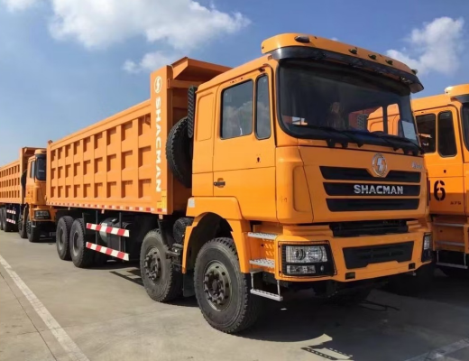 SHACMAN F3000 12 Wheels 380hp Tipper Truck for Algeria