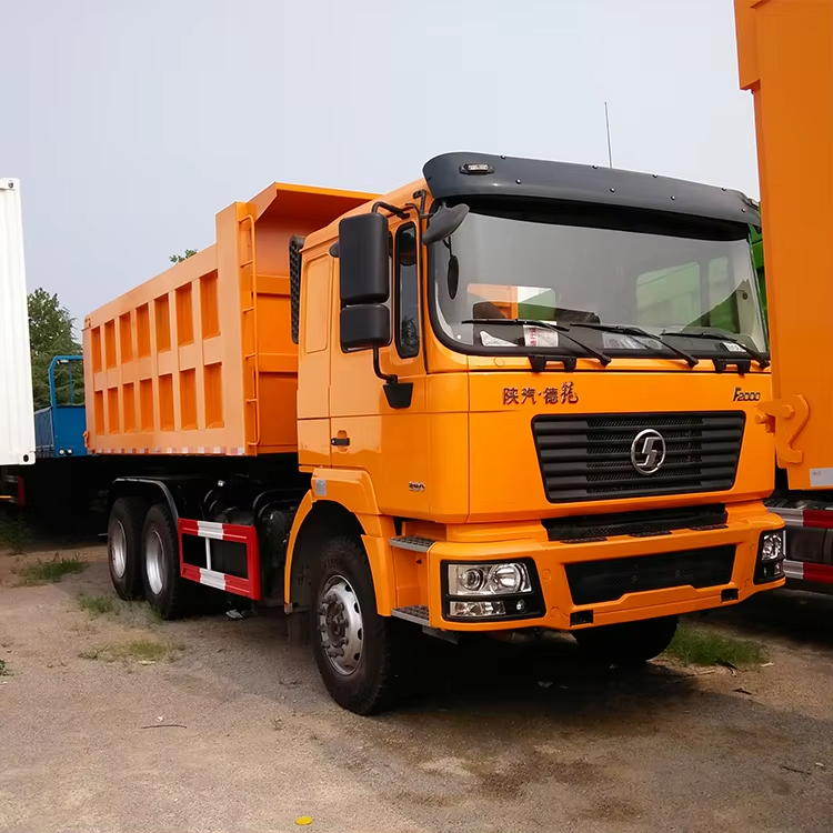 Algeria Shacman F2000 6x4 Tipper Dump Truck Camera 10 Fast Automatic Mini Truck WEICHAI Air Suspen