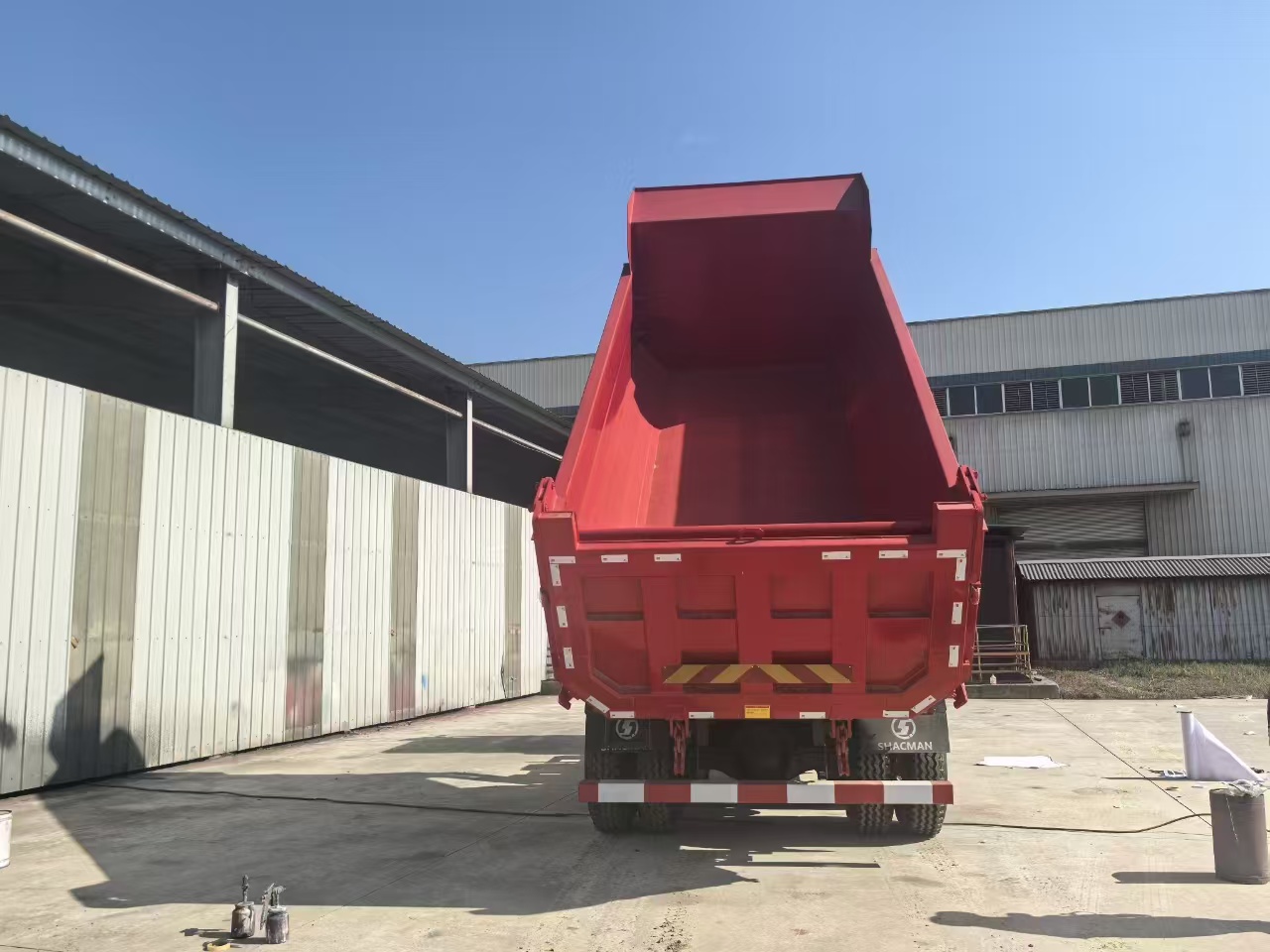 Algeria Market Shacman F2000 10 wheel Dump Truck optional color for sale6