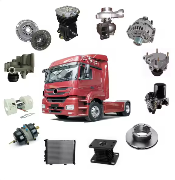 For Mercedes Benz Axor Truck Parts High Quality More Than 1000 Items