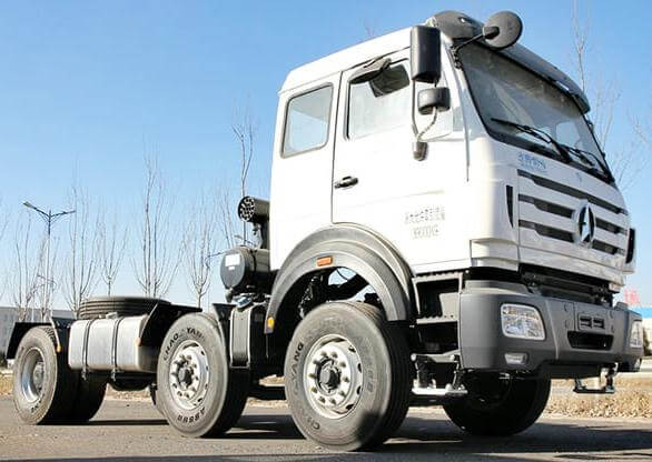 Hot sale Beiben NG80 2638SZ 6X4 380hp Tractor truck