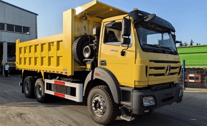 Kenya market BEIBEN NG80 2638KZ 6X4 380HP 20m3 DUMP TRUCK