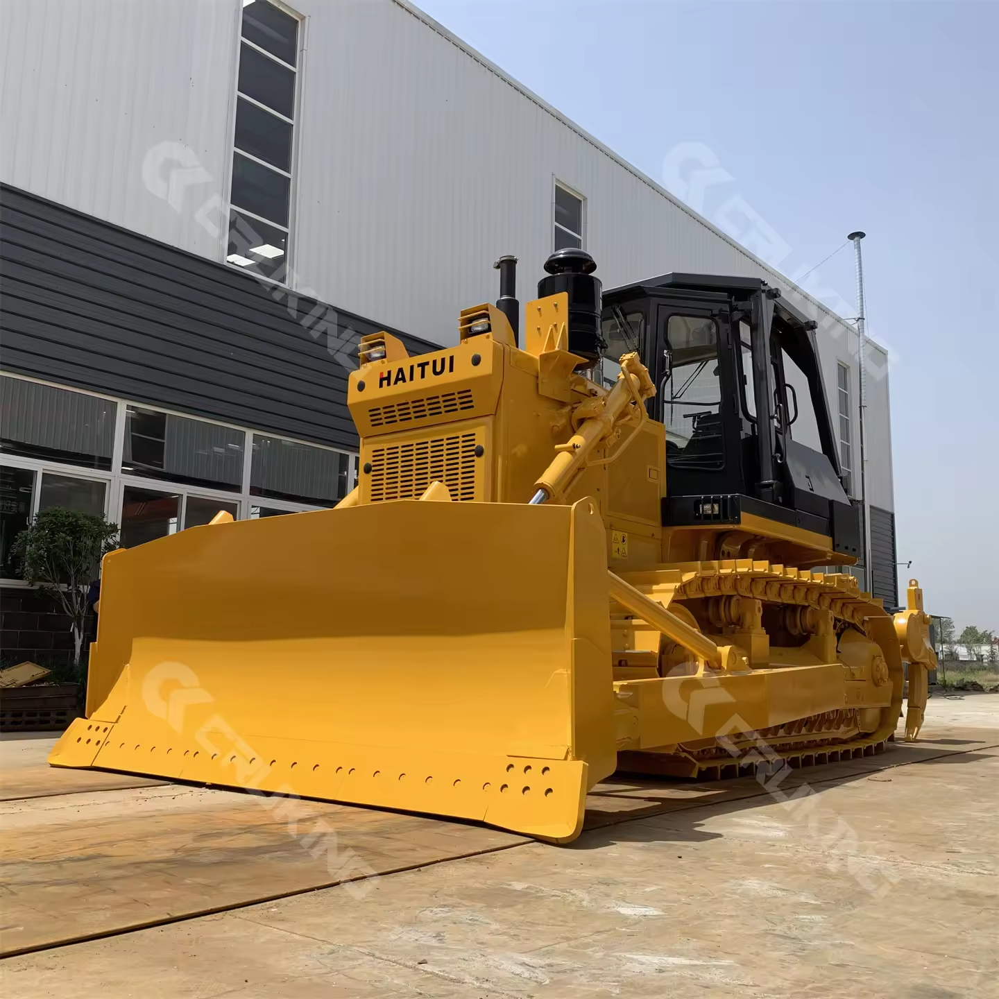 China HAITUI HD22 220 HP Bulldozer with Three-Shark Ripper – New Stock, Factory Price
