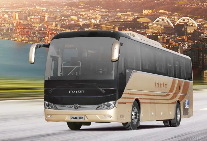 Foton 56-Seat Electric Bus for Sale  200km Range  Eco-Public Transport (4)