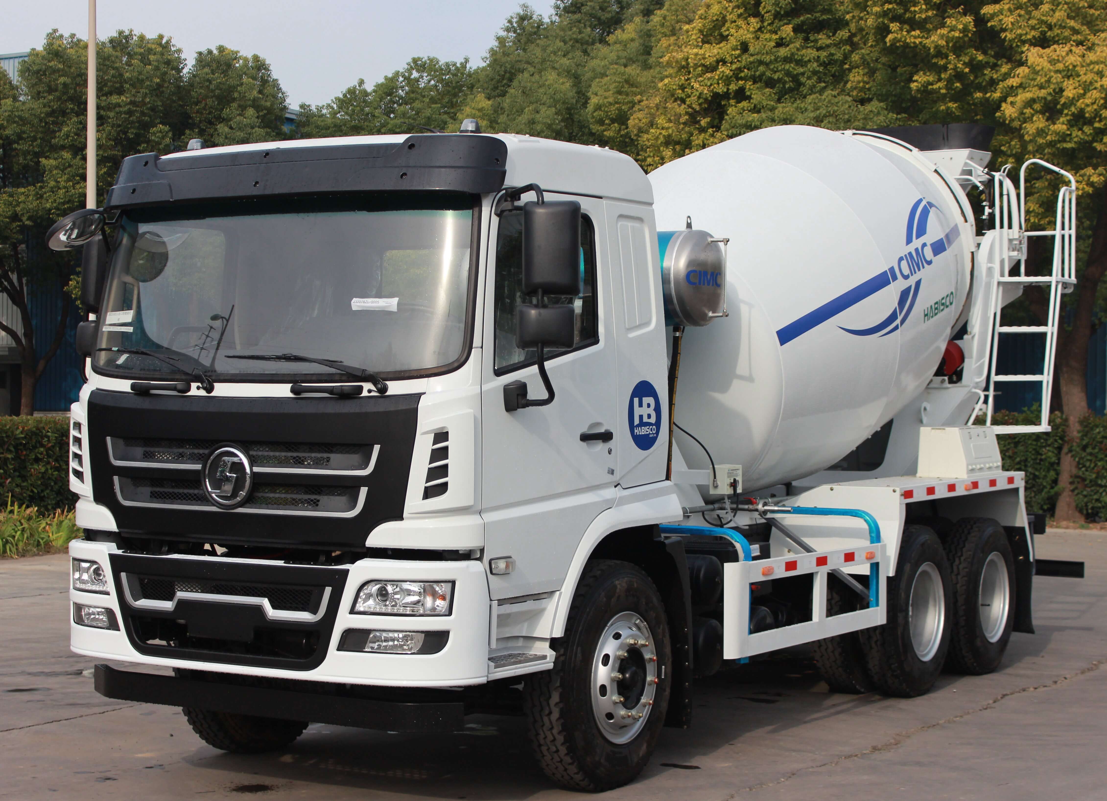 Hot sale SHACMAN SAGMOTO 6X4 240HP 6m3 Concrete Mixer Truck