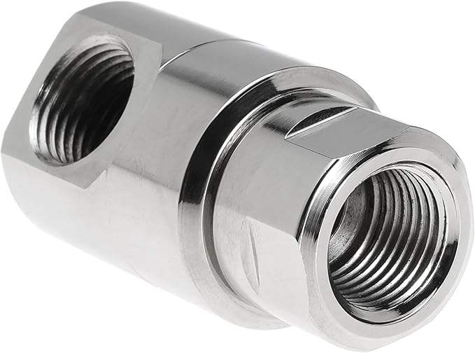 kailai Summit Swivel Super Swivel 1/2"F x 1/2"F Pressure Washer Hose Reel Swivel Joint (Stainless Steel) for Sale