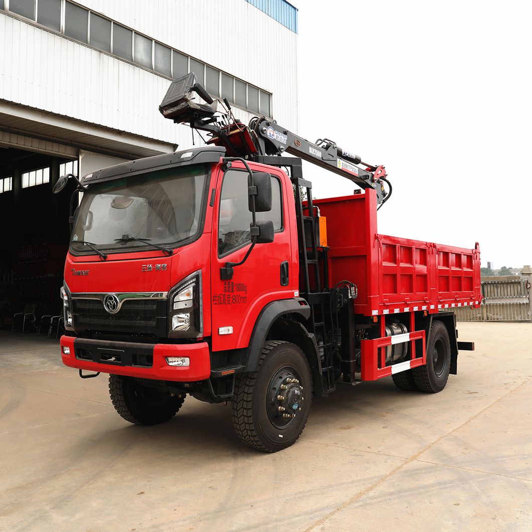 Kailai Tri-Ring 4×4 Off-Road Grab Garbage Truck - Euro VI 118-182kW, 10-Gear, 16t Rear Axle, Sewer Sludge Grab, Self-Unload Bin, Global Export