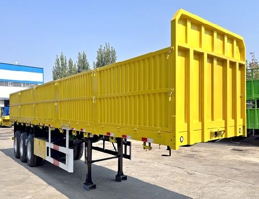 Super Quality 3 Axles 60t Double Layer Sidewall Trailer for Sale