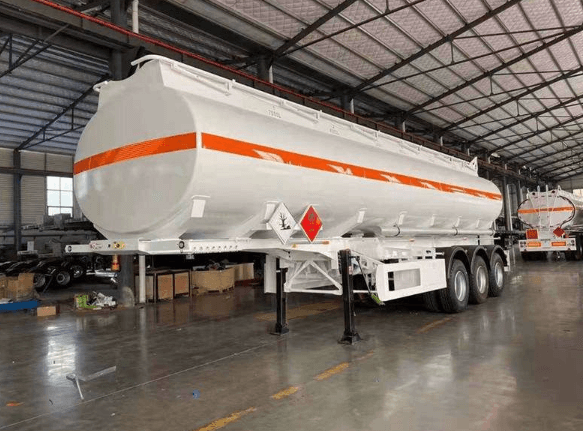 Hot Sale 3 Axles 42000 Liters Diesel Oil Fuel Tanker Semi Trailer