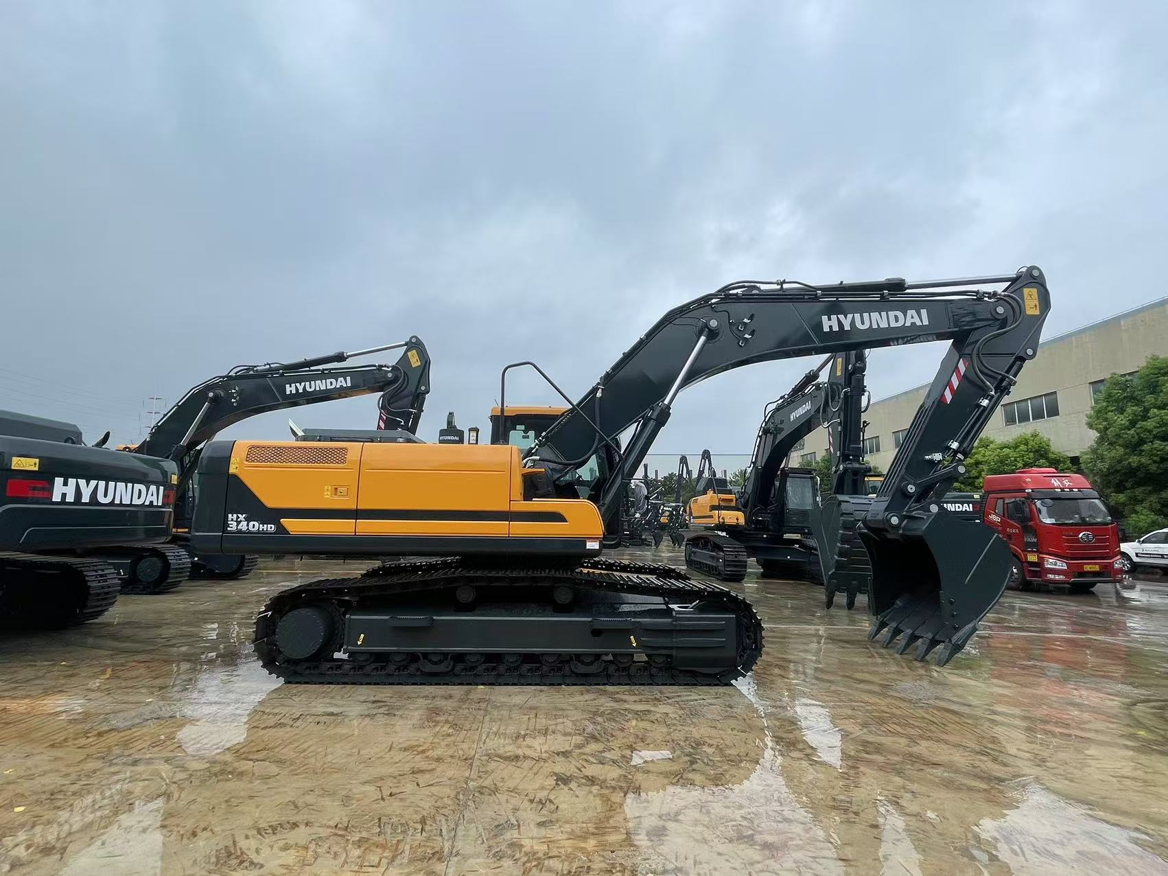 New HYUNDAI HX340HD Excavator 34Tons XIANDAI