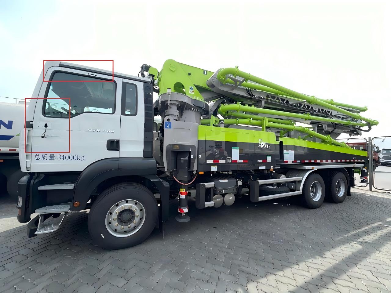 Chinese Factory Price 47m Concrete Truck Mounted Pumps ZLJ5340THBKF 47X-5RZ With High Quality