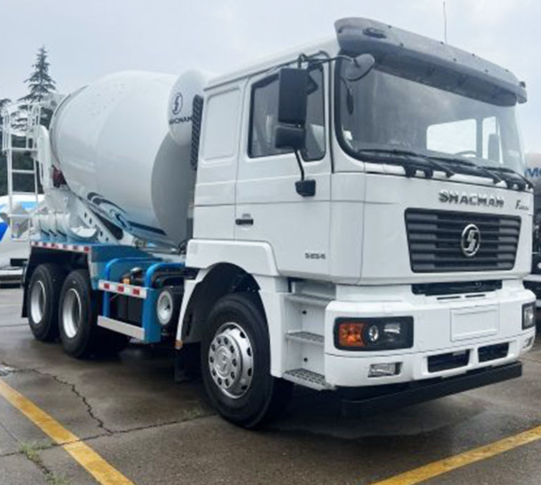 Shacman F2000 Concrete Cement Mixer Truck 8 10 M3 Cubic Meters for Construction & Infrastructure