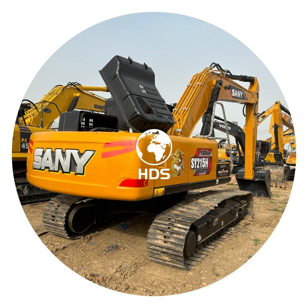 Original SANY SY215 Excavator Secondhand Crawler Excavadora 21Tons Machine (1)