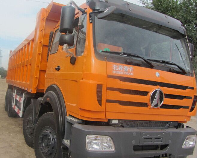 Heavy Duty Beiben NG80B 375HP 8*4 Tipper Lorry