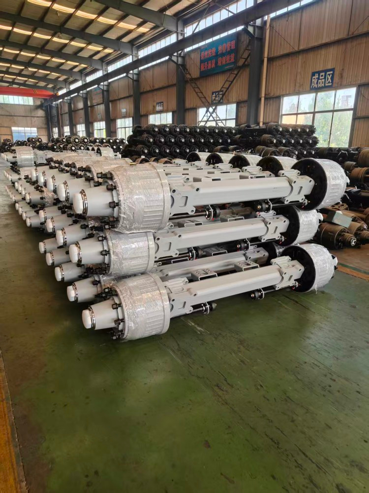 Heavy Truck Chassis Spare Part 25 Ton Lightweight Universal Rear Axle Assembly 1840 Track Heavy Duty Axle Housing Export Wholesale Supply (3)