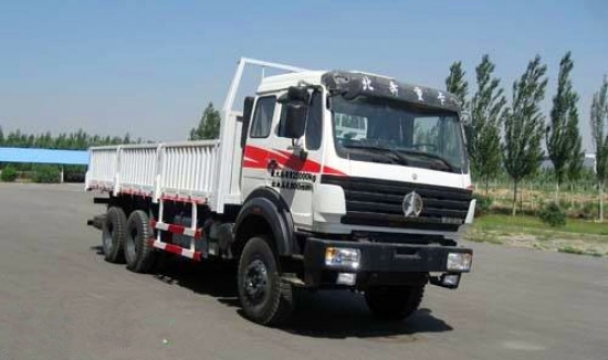 Beiben 6×4 Stake Truck 6.5m 375HP for Construction Materials