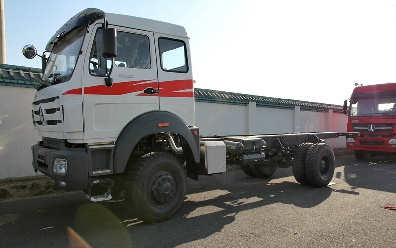 Beiben NG80 Series 4x4 Off-road Cargo Truck, 300HP, 6.2m Cargo Box, Heavy Duty All-wheel Drive