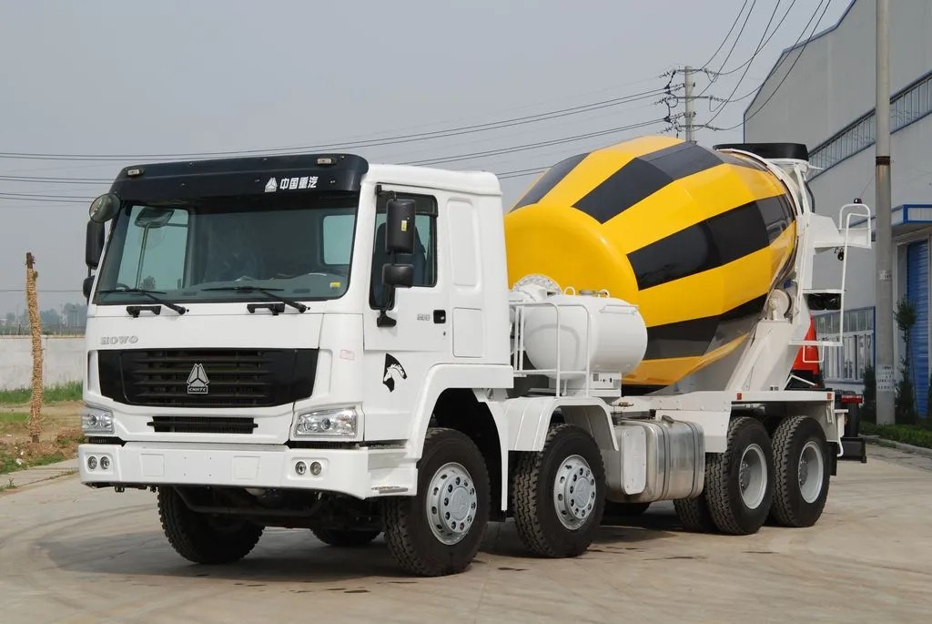Shacman F2000 Concrete Mixer Truck, 10cbm Cement Mixer Truck for Sale (1)