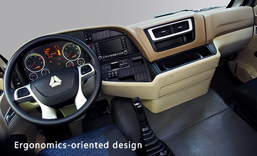 Morocco-Specific Sinotruk SITRAK 8×4 Dump Truck with MAN 480HP Engine and HOWO Transmission (9)