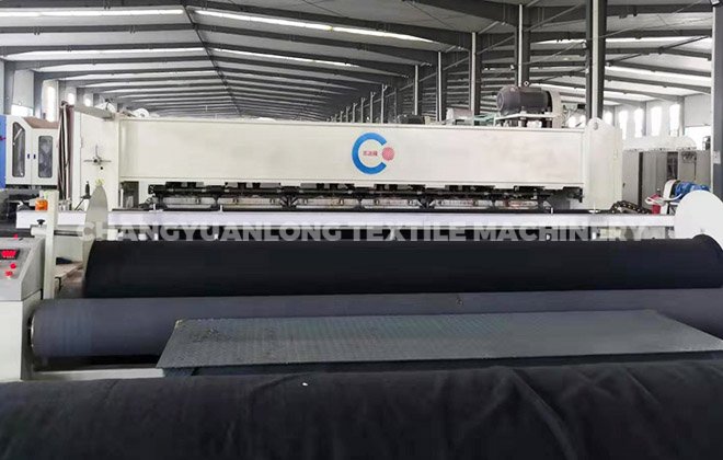 Geotextile production line