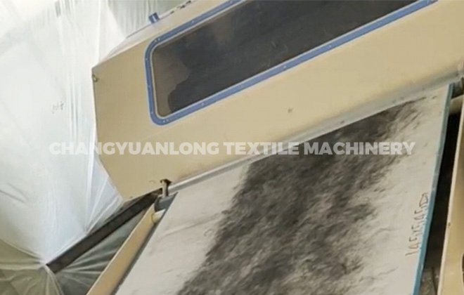Carbon fiber felt production line