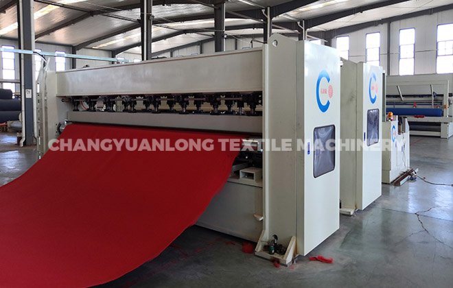 Disposable carpet production line