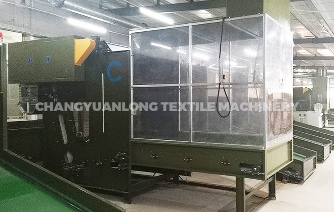 Sprayed cotton/wadding production line