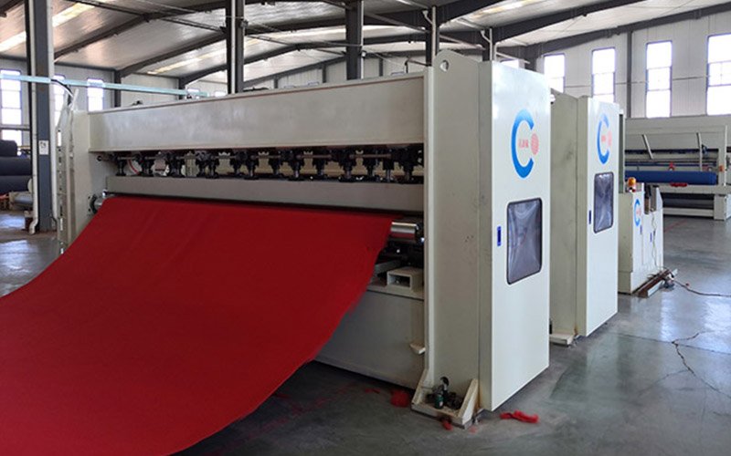 Disposable carpet production line
