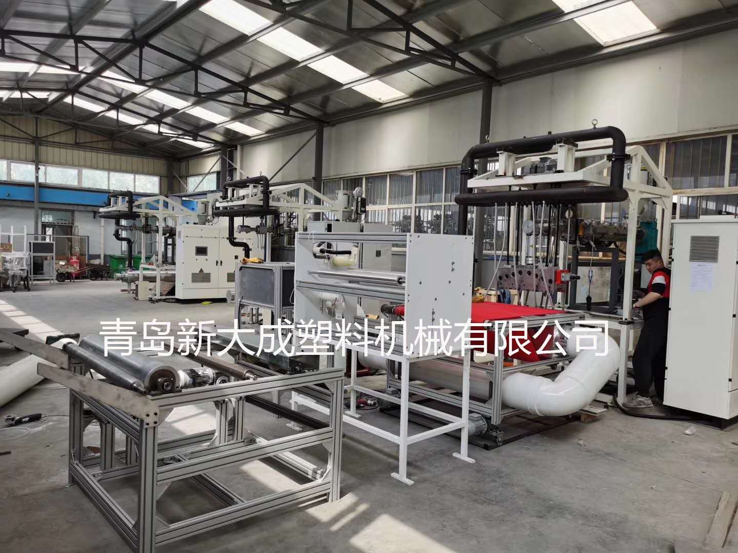 客户订购|800mm宽幅熔喷布生产线设备发货