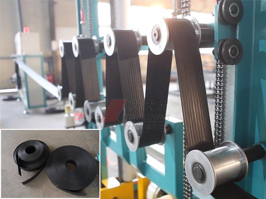 Вчера 2 экструзионной линии для производства волокнистой упаковочной ленты было отправлено нашему российскому клиенту