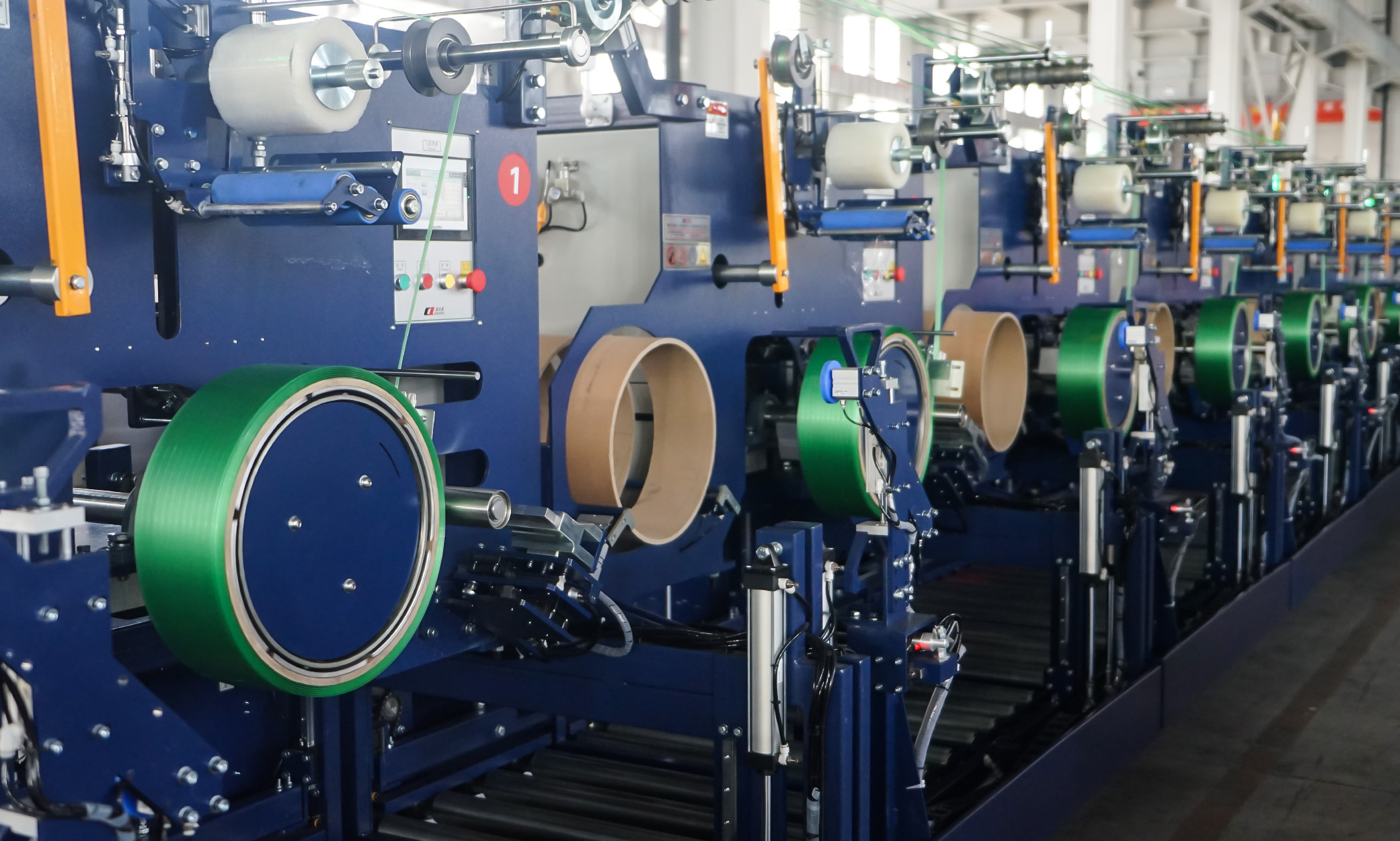 Линия для производства пэт лент 800кг/ч.