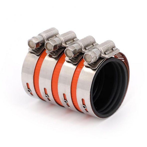 Heavy duty A type coupling with colored shield