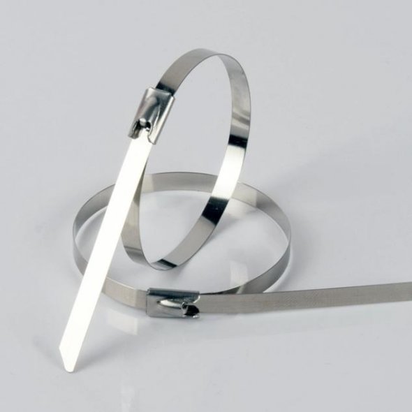 Stainless steel cable tie