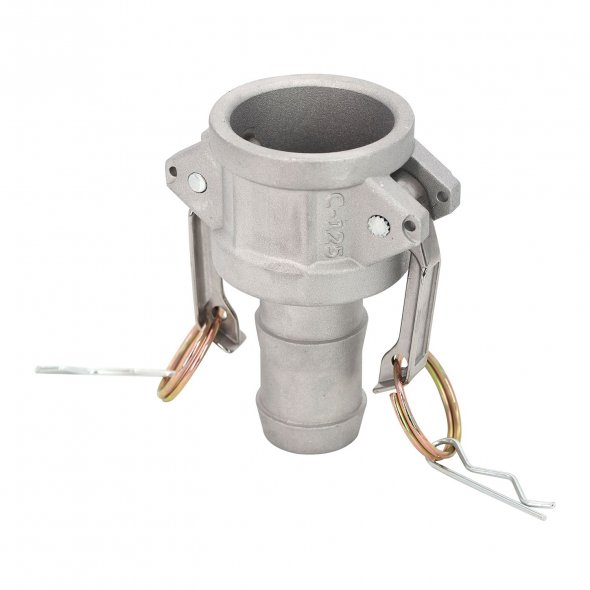 Aluminium Type C Camlock Coupling for Female Adapter with Pin