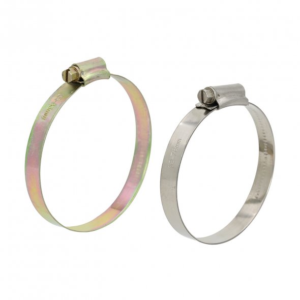 Zinc Plated Or Stainless Steel British Type Hose Clamp for Reliable Hose Connections