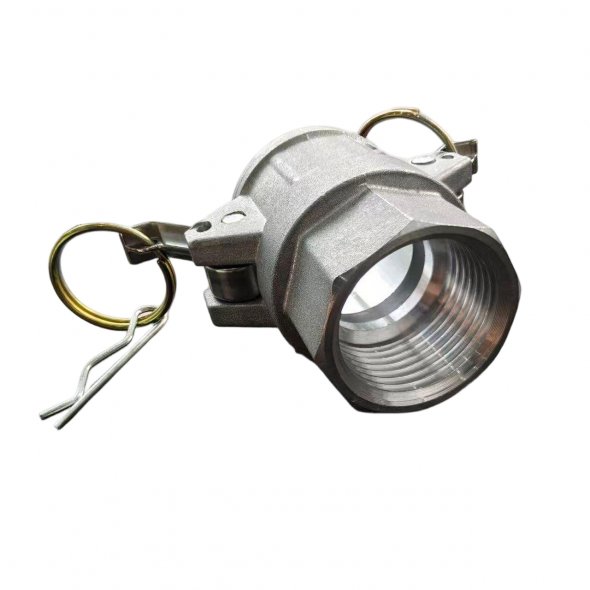 Aluminium Type D Camlock Coupling for Protective Dust Cap with Lock