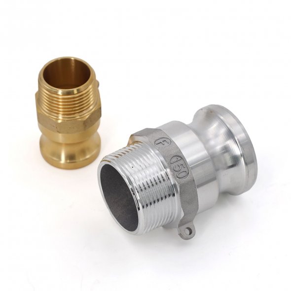 Type F Camlock Coupling for Male NPT Thread Adapter