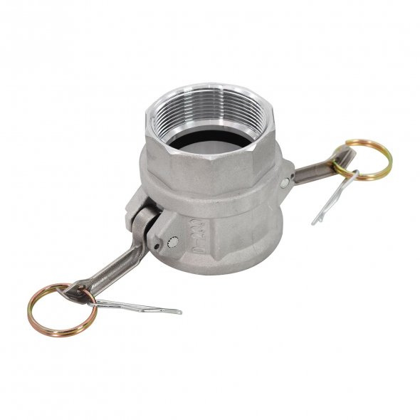Aluminium Type D Camlock Coupling for Dust Cap Female Adapter