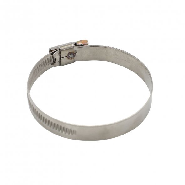 Zinc Plated British Type Hose Clamp for Enhanced Durability