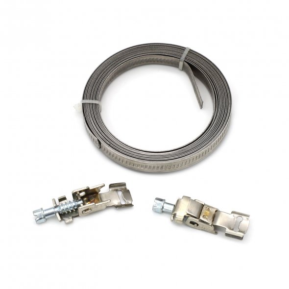German Type Quick Release Hose Clamp with Assembly Band for Secure Connections