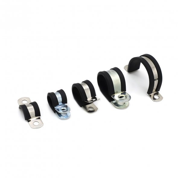 Durable Rubber Clamp for Secure Hose Fitting