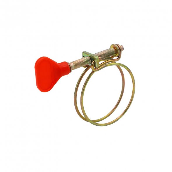 Leak-Proof Double Wire Clamp for Tight Hose Sealing 