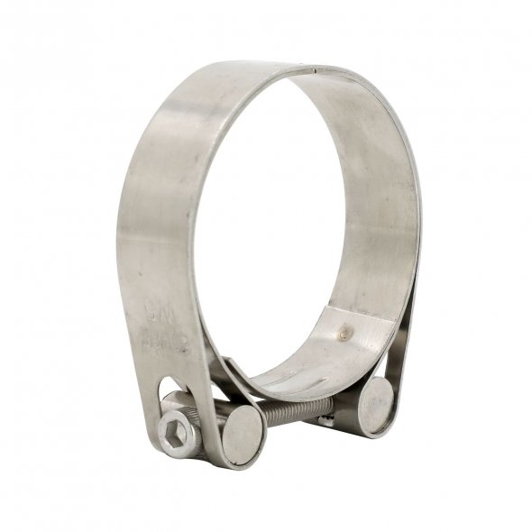 Reliable Heavy Duty Single Bolt Hose Clamp with Double Layer for Leak-Proof Performance